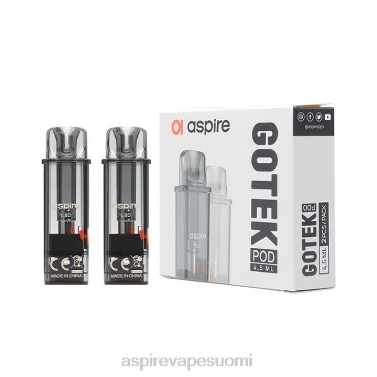 Aspire Vape Helsinki | 20PXJ232 Aspire gotek pod (uudelleentäytetty painos 4,5 ml) on yhteensopiva gotek x:n ja gotek s:n kanssa
